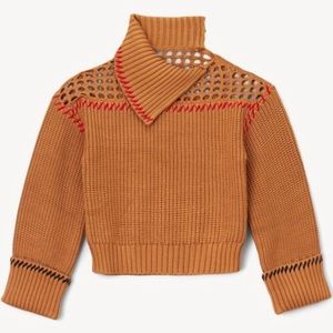 STAUD knit turtleneck sweater